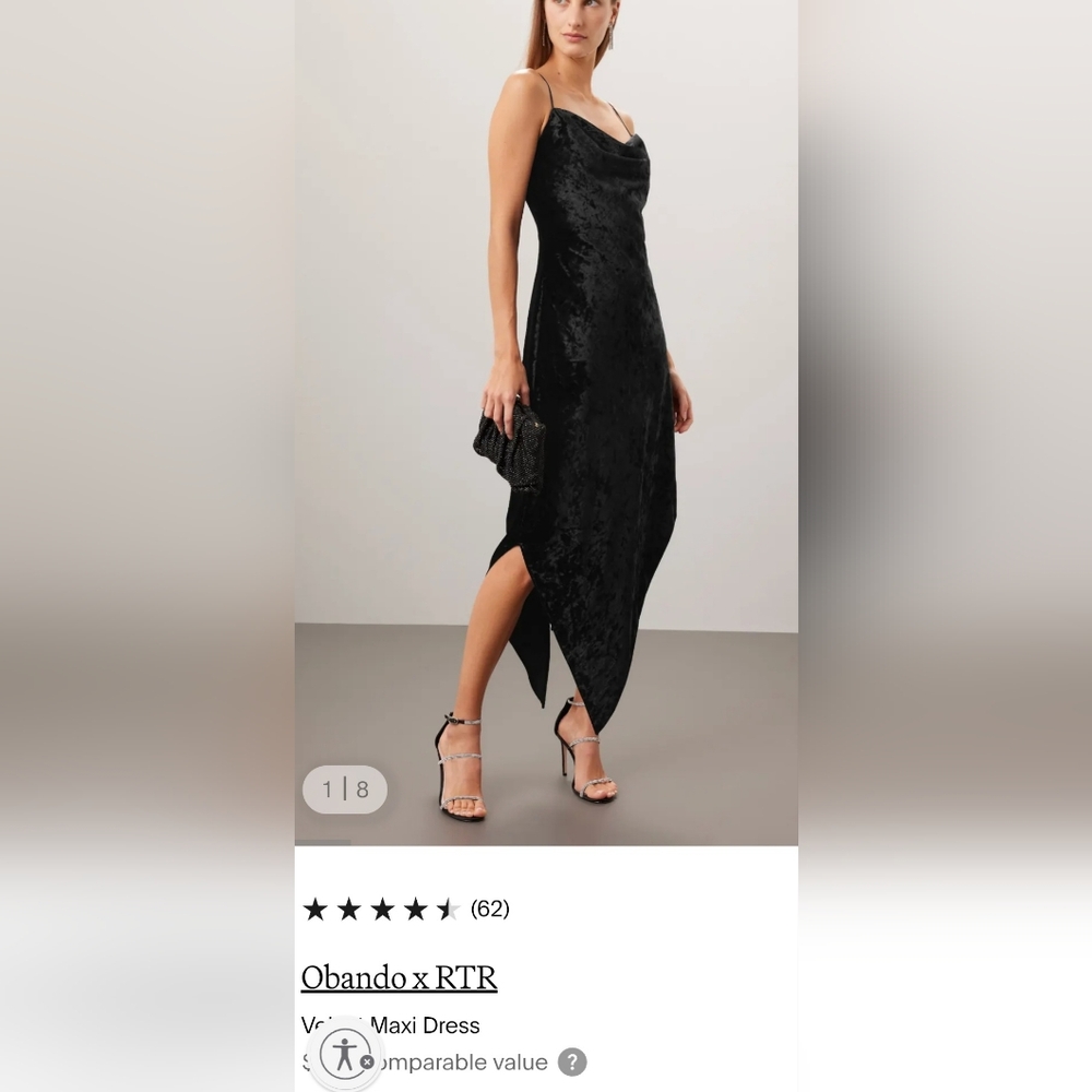 Obando Black Dress